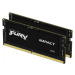 KINGSTON DIMM DDR5 16GB (Kit of 2) 4800MT/s CL38 FURY Beast Černá