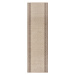 Hanse Home Collection koberce Běhoun Basic 105426 Ivory - 80x250 cm