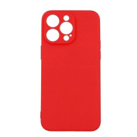 TopQ Kryt Pastel iPhone 15 Pro Max červený 111400