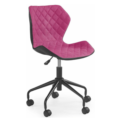 Otáčecí Židle Matrix černá/růžová BAUMAX