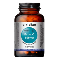 Viridian Extra C 950mg (Vitamín C 950mg) 90 kapslí