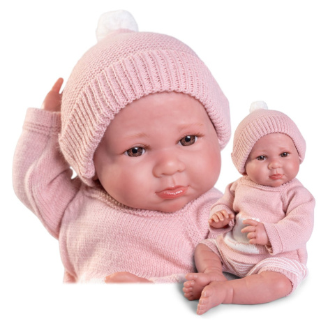 Antonio Juan 80324 SWEET REBORN LUCA - realistická panenka miminko s měkkým látkovým tělem - 42 