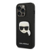 Karl Lagerfeld KLHCP14LSAPKHK hard silikonové pouzdro iPhone 14 PRO 6.1" black Saffiano Karl`s H