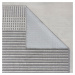 Flair Rugs koberce Kusový koberec Verve Elton Stripe Grey - 200x320 cm