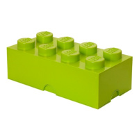 LEGO úložný box 8 - světle zelená