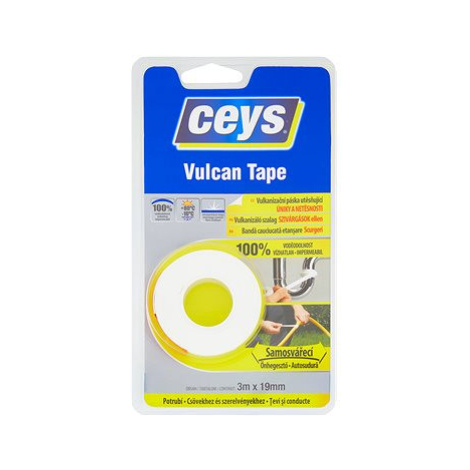 CEYS Vulcan Tape Utěsňující 3 m × 19 mm