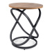 Přístavný stolek IUS 3 dub artisan/černá