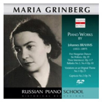 Grinberg Maria: M. Grinberg - Brahms: Five Hungarian Dances / Six Waltzes, Op. 39 - CD