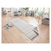 NORTHRUGS - Hanse Home koberce Kusový koberec Twin Supreme 103437 Kuba grey creme – na ven i na 