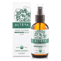 Alteya Organics Růžová voda z bílé růže ve skle BIO 120 ml