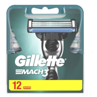 Gillette Mach3 náhradní hlavice 12 ks