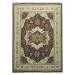 Diamond Carpets koberce Ručně vázaný kusový koberec Diamond DC-SIRAPI Brown/ivory - 245x305 cm