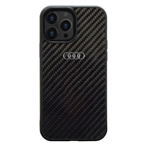 Kryt Audi Carbon Fiber iPhone 14 Pro 6.1" black hardcase AU-TPUPCIP14P-R8/D2-BK (AU-TPUPCIP14P-R