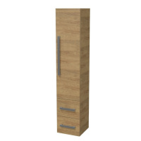 Koupelnová skříňka vysoká SAT Cube Way 32,5x162,5x33 cm dub Hickory CUBE3CHV35DH