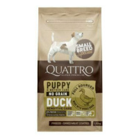 QUATTRO Dog Dry SB Puppy/Mother Kachna 1,5kg sleva