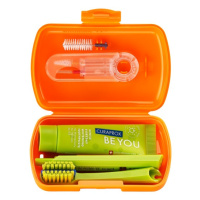 Curaprox Travel set ORTHO oranžový