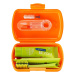 Curaprox Travel set ORTHO oranžový