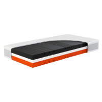 Hn8 Schlafsysteme 7zónová matrace ze studené pěny Sleep Balance Pro (Žádný údaj, 100 x 200 cm, H