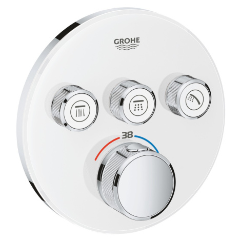 Termostat Grohe Smart Control bez podomítkového tělesa Moon White, Yang White 29904LS0