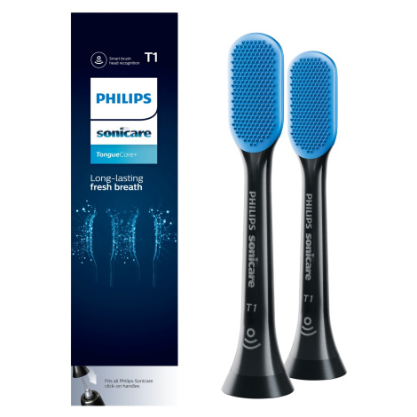 PHILIPS SONICARE TongueCare+ Hlavice na čištění jazyka černá HX8072/11 2 ks