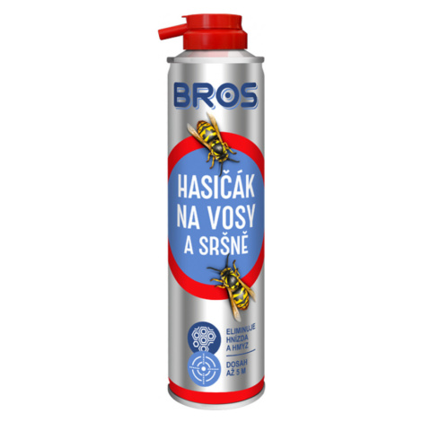 BROS Sprej s hasičákem na vosy a sršně 300ml