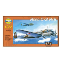 Směr Model Aero C-3 A/B 29,5x16,6cm v krabici 34x19x5,5cm 1:72