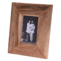 H&L Dřevěný fotorámeček 27,5×22cm, teakové dřevo