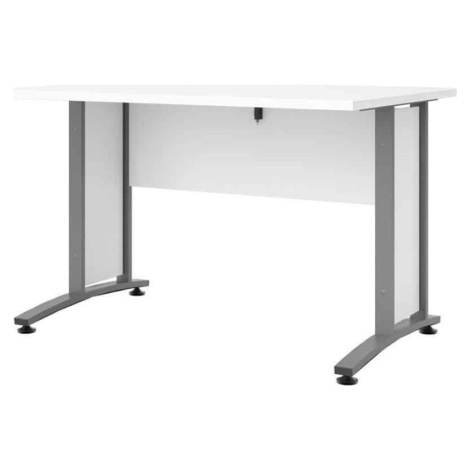 Falco Psací stůl Office 403/437 bílá/silver grey