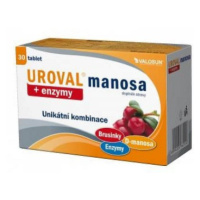 Uroval Manosa + Enzymy tbl.30