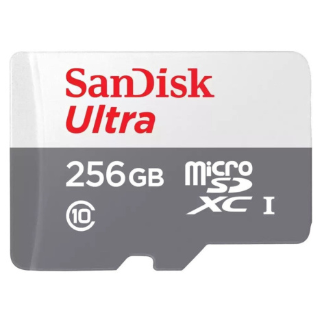 Sandisk MicroSDXC karta 256GB Ultra SDSQUNR-256G-GN3MN