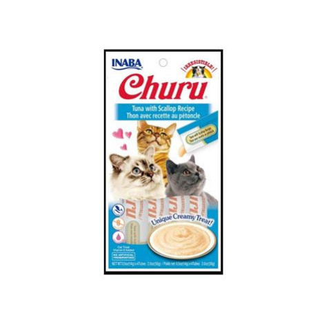 Churu Cat Tuna With Scallop 4x14g