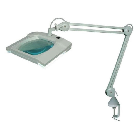 LED Stolní lampa s lupou a klipem LED/5W/230V Donoci