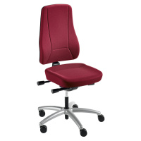 Prosedia Kancelářská otočná židle YOUNICO PRO, výška opěradla 660 mm, červená