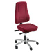 Prosedia Kancelářská otočná židle YOUNICO PRO, výška opěradla 660 mm, červená