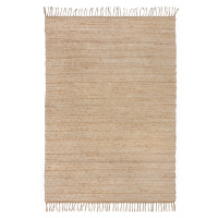 Flair Rugs koberce Kusový koberec Levi Chenille Jute Natural - 160x230 cm