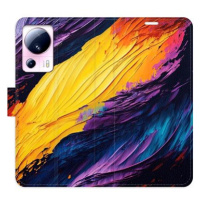 iSaprio flip pouzdro Fire Paint pro Xiaomi 13 Lite