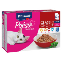 Vitakraft Poésie Classique v omáčce 12 × 85 g