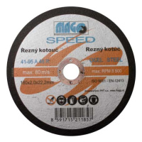 Řezný kotouč na kov 180x2,0x22mm MAGG SPEED