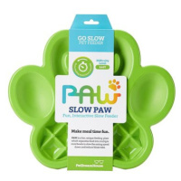 PetDreamHouse interaktivní miska Paw Slow Feeder – zelená