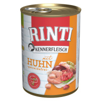 RINTI Kennerfleisch 24 x 400 g - Mix kuřecí, telecí