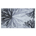 GRUND Koupelnová předložka ART antracitově šedá Rozměr: 50x60 cm