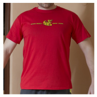 Červené Magic tričko CMUS velikost XXL