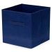 Tmavě modrý úložný box Compactor, 27 x 28 cm