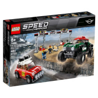 Lego® speed champions 75894 967 mini cooper s rally a 2018 mini john cooper works buggy