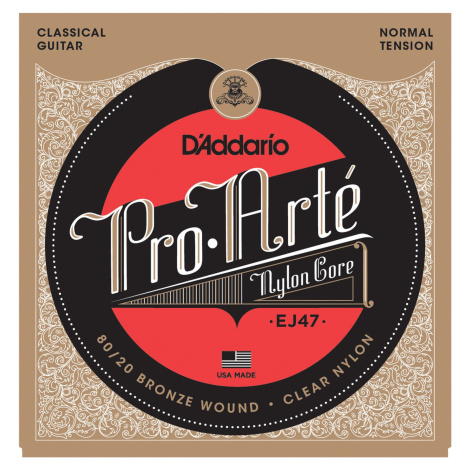 D'Addario EJ47 Nylonové struny pro klasickou kytaru