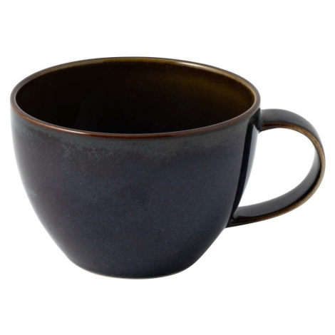 Tmavě modrý porcelánový šálek na kávu Villeroy & Boch Like Crafted, 247 ml