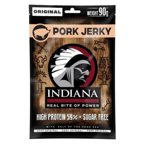 INDIANA Jerky vepřové Original ZIP 90g