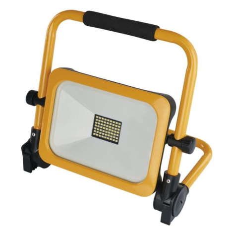 LED reflektor ACCO nabíjecí, přenosný, 30 W, žlutý, studená bílá EMOS