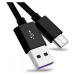 PremiumCord Kabel USB 3.1 C/M - USB 2.0 A/M, Super fast charging 5A, černá, 1m