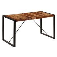 Jídelní stůl 140x70x75 cm masivní sheeshamové dřevo